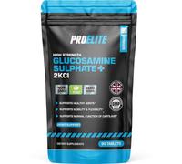 Glucosamine Sulphate 2KCl 90 Vegan Tablets - High Strength Joint Support Supplement with Chondroitin, MSM & Vitamin C | Supports Healthy Joints, Mobility & Flexibility | Made in The UK by PROELITE