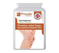 Glucosamine Sulphate 2KCL I Glucosamine 1500mg 60 Tablets (2 Month Supply) I High Strength Glucosamine for Joint Health I Gluten & Dairy Free I Made in The UK by Prowise Healthcare