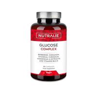 Glucose Complex 2000mg Berberine Cinnamon Chromium Bitter Melon Gymnema Black Pepper VIT E B6-90 Nutralie Capsules