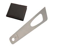 Glue Applicator - 10x2.2cm Glue Spreader, Widespread Attraction | Stainless Steel Flexible Leather Gluing Tool with Solid Quality, Smear Spreader for Professional Beginner Leather Cloth Paper Wallet