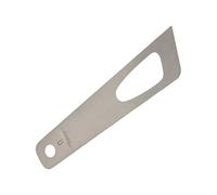 Glue Applicator - Metal Craft Spreader, Durable Gluing Tool | 10×2.2 Cm Fine Edge Construction, Easy Grip Professional Accessory, Clean Adhesive Distribution For Sewing Leather Projects