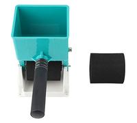 Glue Applicator Roller Manual Woodworking Gluer Portable Handheld Glue Machine with Adjustable Flow Rate for Furniture Factory Carton Factory Green Cream 3inches 6inches 180mL (3-inch Flow Control