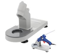 Glue Dispenser Holder - Drip Proof Universal Heat Resistant Stand | Hot Melt Adhesive Dispenser Base for Arts, Crafts, Home, School, Dorm, Holiday, Birthday, Office and Party