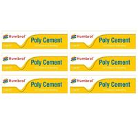 Glue for Plastic Models Humbrol Poly Cement Solvent Based Glue 12ml x Case of 6