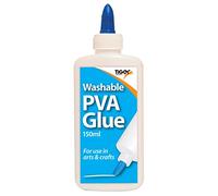 GLUE FOR USE IN ART & CRAFT - WASHABLE PVA= 150 ML BOTTLE