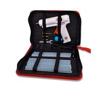 Glue Gun, Hot Melt Glue Gun Thermostat 150w Replaceable Nozzle Industrial Glue Gun DIY Process Repair Kit Ues 11mm Glue Stick for Home DIY, Christmas Gifts, Crafts,Anti-drip