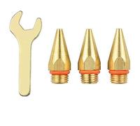 Glue Gun Nozzles Copper Nozzle Tip Replacement Kit Hot Melt Glue Gun Tool Accessory for Home Repairs, DIY Craft Projects(32mm)