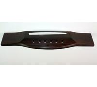 Glue-on Rosewood Acoustic 6 string Guitar Bridge with plastic bridge saddle