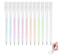 Glue Stick, 12Pcs Quick Dry Glue Pens Liquid Fine Tip Prit Sticks