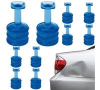 Glue Tab Removal Kit - Dent Puller Tabs Bumper Door Panel Repair Tool For Car | 10pc Puller For Auto Body Damage | Vehicle Refrigerator Spot Fix Crossbar Collision Maintenance