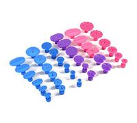 Glue Tabs,Car Body Paintless Dent Repair Tools 36PCS Auto Glue Puller Tabs Removal Kits