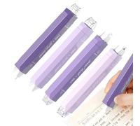 Glue Tape Pen - Correction Writing Tools, 4 Pack Double Sided School Supplies, Quick Error Fix Device, Handy Stationery Kit for Teens Youth Boys Girls Son Daughter Women Men