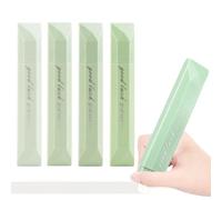 Glue Tape Roller, Double Sided Tape for Crafts Scrapbooking Supplies, Scrapbook Tape Runner Glue Gradient Green（4 Pack）