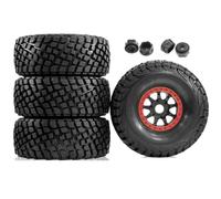 Glued Tires Wheel For ARRMA For Mojave 6S 1/7 Rc Car Upgrade Part | Pre-glued dBoots Fortress tires on tough nylon wheels for 1/7, multi-surface traction and durability RC Tires Hub Wheel