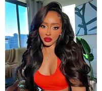 Glueless Wig Human Hair Pre Plucked Pre Cut 180% Density 4x4 Hd Lace Closure Wigs for Beginners Upgraded No Glue Wear And Go Glueless Wigs Body Wave Lace Front Human Hair Wig For Black Women 20 Inch