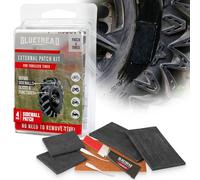 GlueTread External Patch Kit - for Tubeless Tires - No Need to Remove Tire - Kit Includes Enough Material to Patch 4 Tires - ATV Sidewall Repair Kit
