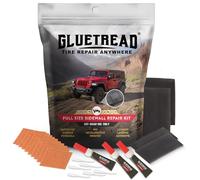 GlueTread Full-Size 4x4 Sidewall Tire Repair Kit | Sidewall Tire Patch Kit Puncture Repair Kit for Off-Road 4x4 Vehicles | Improved Rubber Formula No Accelerator Needed 10 Minutes Curing Time