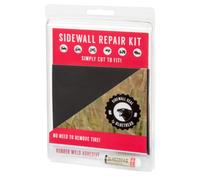 GlueTread Sidewall Repair Kit - Patch Sidewall of Your Tire - Kit Includes (1) 4"x4.5"x3/16 Patch, (4) Pieces of Sandpaper, Adhesive & Instructions