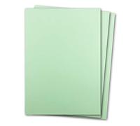 Glüxx Agent 100 sheets of construction cardboard DIN A4 Mint Green Light Green 240 g/m² Thick craft cardboard 21.0 x 29.7 cm Cardboard for crafting for photo album menu card Printable DIY be creative