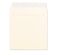 Glüxx-Agent 50 Square Envelopes Natural White 15.5 x 15.5 cm 120 g/m² Self-adhesive sturdy envelopes without window from your