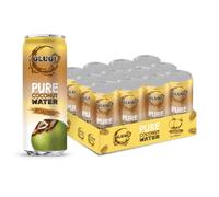 GLUG! 100% Natural Roasted Coconut Water - No Sugar Added, Non-GMO, Vegan - Pure Hydrating Coconut Water with Electrolytes - Case of 12, 320ml Each