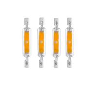 Gluhbirnen 10W R7s Halogen Bulb 78mm, R7s Led Bulb 78mm Dimmable, Security Light Bulb, Floodlight Bulb, Led Replacement for Halogen Bulb, Natural White 4000K,4PCS