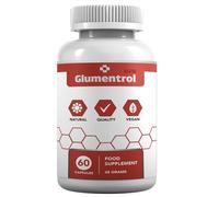 Glumentrol - Premium Herbal Complex with Shilajit, Ashwagandha KSM-66®, Panax Ginseng, Rhodiola & Turmeric - 60 Vegan Capsules - Food Supplement