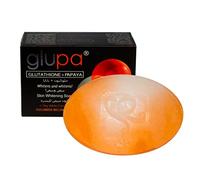 Glupa Lightening Soap with Glutathione & Papaya Plus Vitamins C & E, Arbutin, Grape Seed Extract Large Bar 135 g