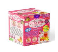 Gluta Berry 200000Mg Glutathione & Collagen Drink Anti Aging 10 Sachets Fast Actions Marine Collagen Skin Nourishment Skin Dark Spot & Anti-Acne (Pack of 1)