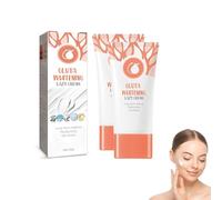 Gluta Whitening Lazy Cream, Gluta Lazy Cream, Orange Exfoliating Whitening Gel, Long Term Makeup Moisturizing 10s White, Firming and Lifting, Hydrating and Repairing, Refreshing Non-Greasy (2)