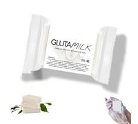 Glutamilk Whitening Soap,Gluta Milk Soap,Silk Protein Skin Repair Soap,Goat Milk Soap Silk Protein Essence Soap,Collagen Milk Whitening Soap,for Firm & Brightening Skin (1)