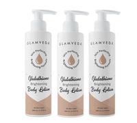 Glutathione Body Lotion Moisturizer 200ml Pack of 3 | 24hr Deep Moisturization | Skin Brightening | Non Greasy, Lightweight Hydrating Moisture for Glowing, Repairs & Softens Skin | All Skin Type