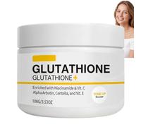 Glutathione Body Scrub with Rosehip & Sea Salt, Exfoliating Body Scrub for Dark Spots, Reduces Appearance of Ingrown Hairs and Razor Bumps, Moisturize Brighten Soothe & Even Skin Tone (1pcs)