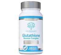 Glutathione Booster Complex - 120 Capsules of GlyNAC Plus to Support the Body’s own glutathione Production - NAC, Quercetin, L-glycine, Alpha Lipoic Acid, L-glutamine & Vitamin C - UK Made