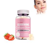 Glutathione Collagen Gummies,Glutathione Collagen Glow Gummies for Dark Spot,60 Pieces/Bottle Korea Glutathione Gummies,Korean Collagen Gummies for Skin Care (1 Bottle)
