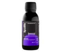 Glutathione Liposomal Liquid 150ml - Unflavoured, High Strength, Bioavailable Antioxidant Supplement. 30 Servings. 450mg Setria GSH per 5ml. lipolife