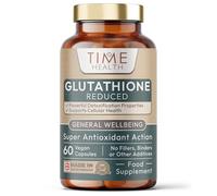Glutathione Reduced - 320mg - UK Made - Zero Additives - Vegan - Pullulan - 60 Capsules