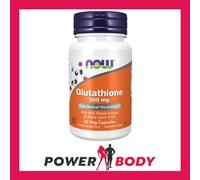 Now Foods Supplement Glutathione with Milk Thistle & Alpha Lipoic Acid 500 mg 30 Vcaps