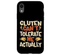 Gluten Can’t Tolerate Me Actually Funny Gluten Free Humor Case for iPhone XR