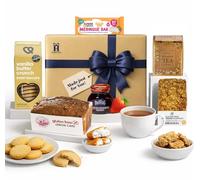 Gluten Free Afternoon Tea Hamper - Hattie's Gifts Luxury Mother’s Day Treat with Lemon Cake, Flapjack, Tea & Sweet Selection - Coeliac Gifts for Mum & Grandma