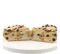 Gluten-Free Dairy-Free Baked Banana, Apple, and Dark Chocolate Pie - Soft & Moist, Natural Ingredients