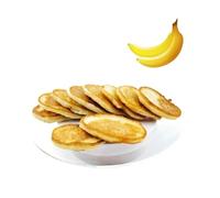 Gluten-Free Dairy-Free Banana Pancakes - Light, Fluffy & Naturally Sweetened 5 packs (10 units per pack)