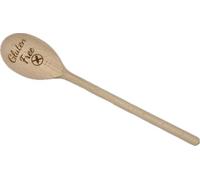 Gluten Free Engraved Wooden Spoon 12 Inch for Coeliac, Celiac Kitchen