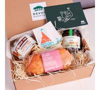 Gluten Free Hamper Afternoon Tea for 2 - Cream Tea Gift Set - Fresh GF Scones, Strawberry Jam, Clotted Cream & Devonshire Tea Bags Gluten Free Hamper Gifts for Women - Standard Box