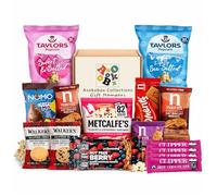 Gluten Free Hamper - Gift Box with 15 Snack Items for Women & Men - Includes Biscuits Chocolate Popcorn Oat Breaks Hot Chocolate - Premium GF Variety Snack Box Gluten Friendly Snacks UK