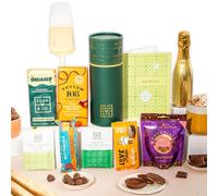 Gluten Free Hamper Gift Box with Truffles & Hot Chocolate Set, Gift Hamper For Her, Just Because Plus Prosecco by EDEN & CO