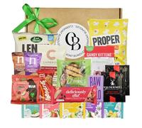 Gluten Free Hamper - Gift Hamper Packed With 18 Coeliac and Gluten Friendly Snacks. Including Biscuits, Sweets, Snack Bars & More. Present For Coeliac or Anyone Following A GF Diet.