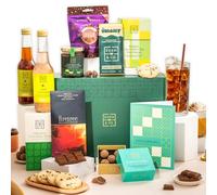 Gluten Free Hamper with Chocolate Truffles & Hot Chocolate Set, Congratulations Gift Hamper For Her Plus Non-Alcoholic Mocktails by EDEN & CO