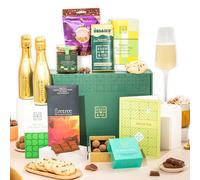 Gluten Free Hamper with Chocolate Truffles & Hot Chocolate Set, Just Because Gift Hamper For Her Plus 2 Prosecco by EDEN & CO