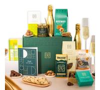Gluten Free Hamper with Truffles & Hot Chocolate Set, Fathers Day Gift Hamper Dad Plus 2 Proseccos by EDEN & CO